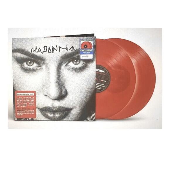 Madonna Finally Enough Love Walmart Exclusive Red Vinyl New Sealed